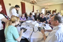 Aigle le 2 juin 2017 ChÃ¢teau d'Aigle dans le cadre du Mondial du Chasselas  dÃ©gustation du jury  Â©2017,studio edouard curchod, tous droits rÃ©servÃ©s