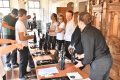 Aigle le 2 juin 2017 ChÃ¢teau d'Aigle dans le cadre du Mondial du Chasselas  dÃ©gustation du jury  Â©2017,studio edouard curchod, tous droits rÃ©servÃ©s